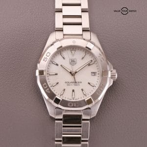 Tag Heuer Ladies Aquaracer White MOP Dial &#8211; WAY1312.BA0920 &#8211; MSRP $1,550