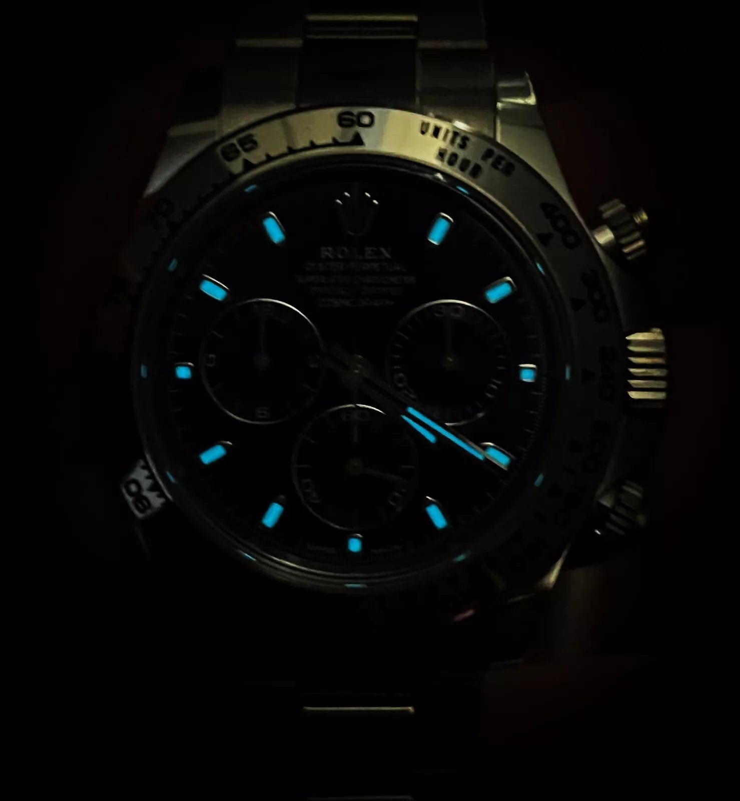 Rolex Daytona Blue Dial Chronograph 116509 18K White Gold BOXES/PAPERS! - Image 2