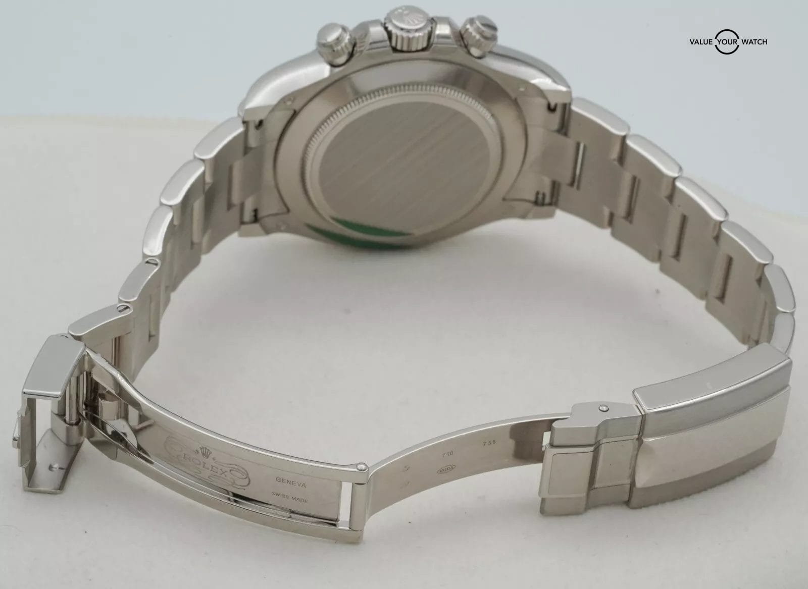 Rolex Daytona Blue Dial Chronograph 116509 18K White Gold BOXES/PAPERS! - Image 6