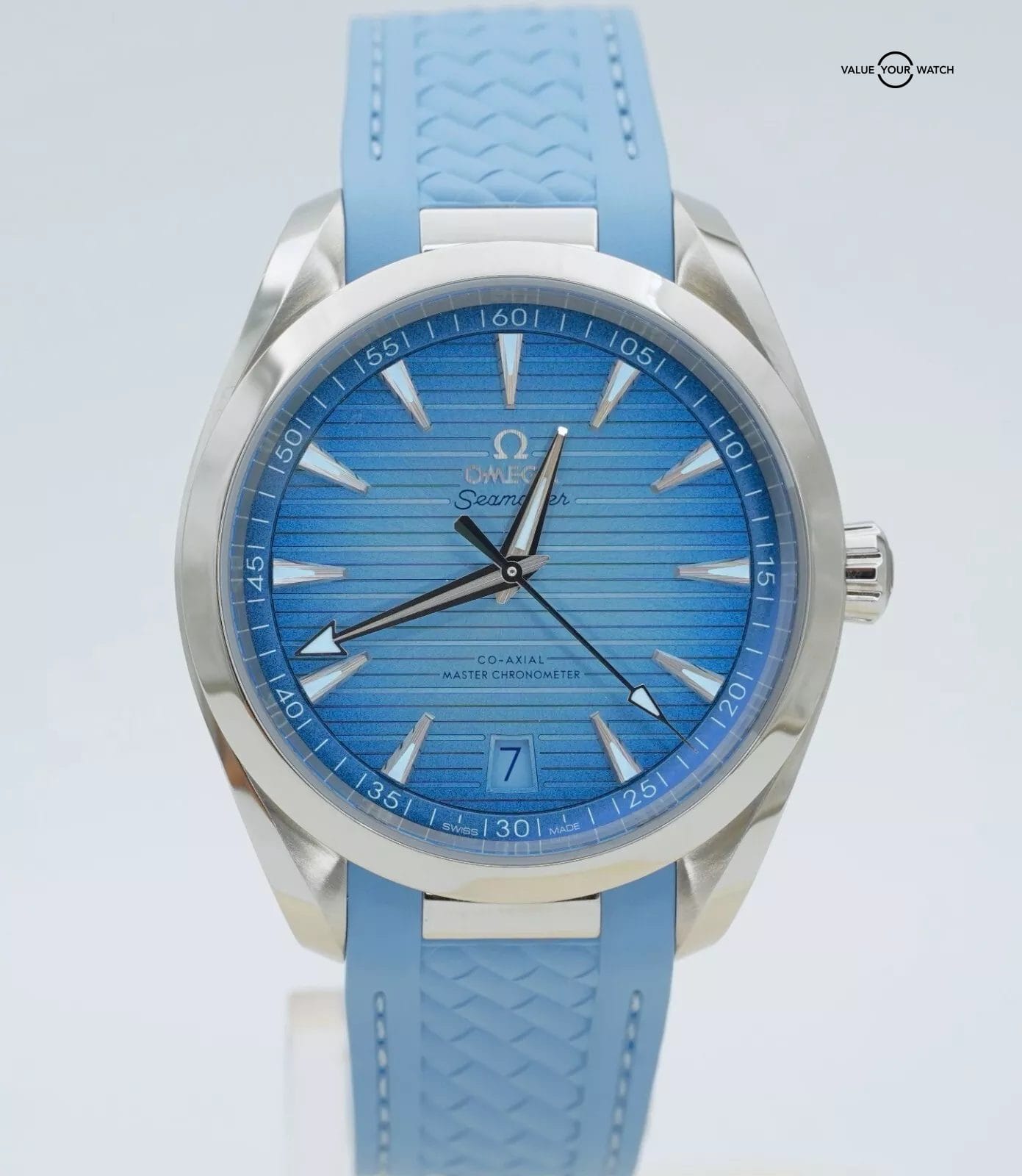 2024 OMEGA Seamaster Aqua Terra Summer Blue Dial 41mm BOXES/PAPERS!