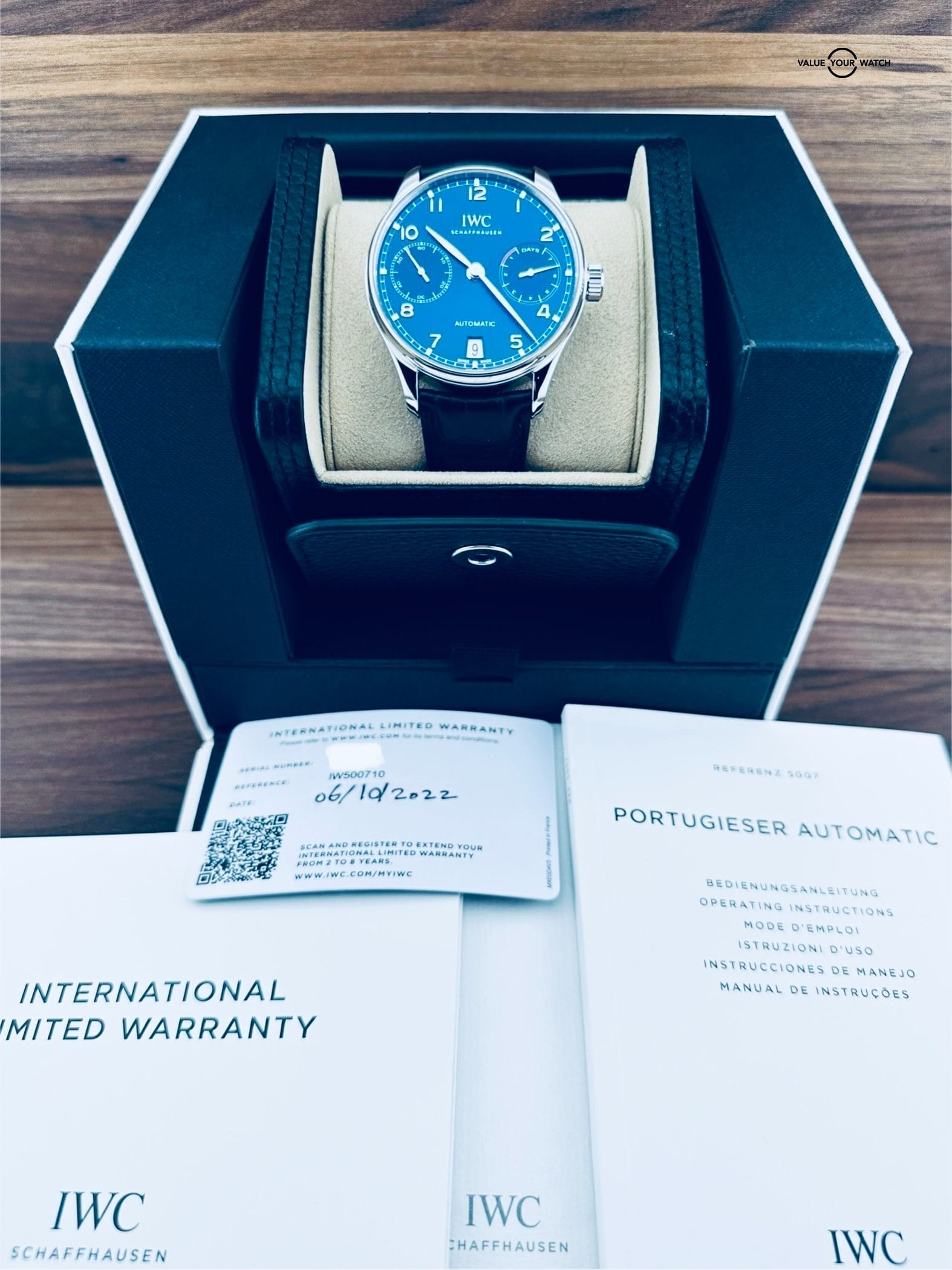 FS: IWC Portugieser Automatic, Ref. IW500710 - Mint Condition with B&P - Image 16