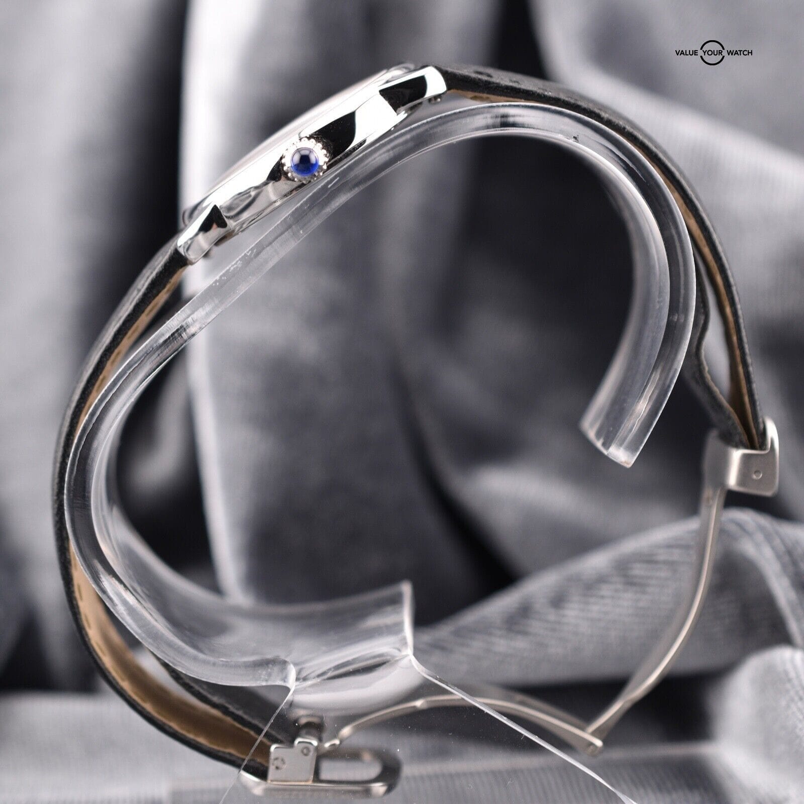 Cartier Ronde Solo Silver Opaline Women's Watch - Ref. WSRN0019 - Image 9