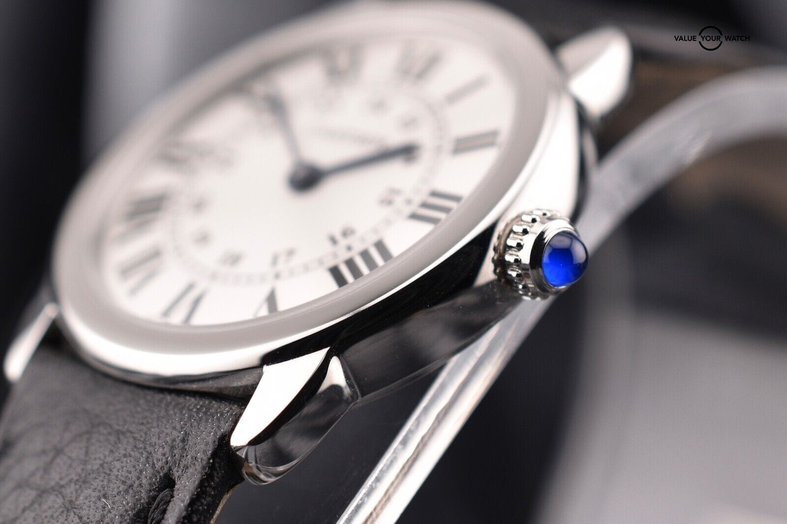 Cartier Ronde Solo Silver Opaline Women's Watch - Ref. WSRN0019 - Image 12