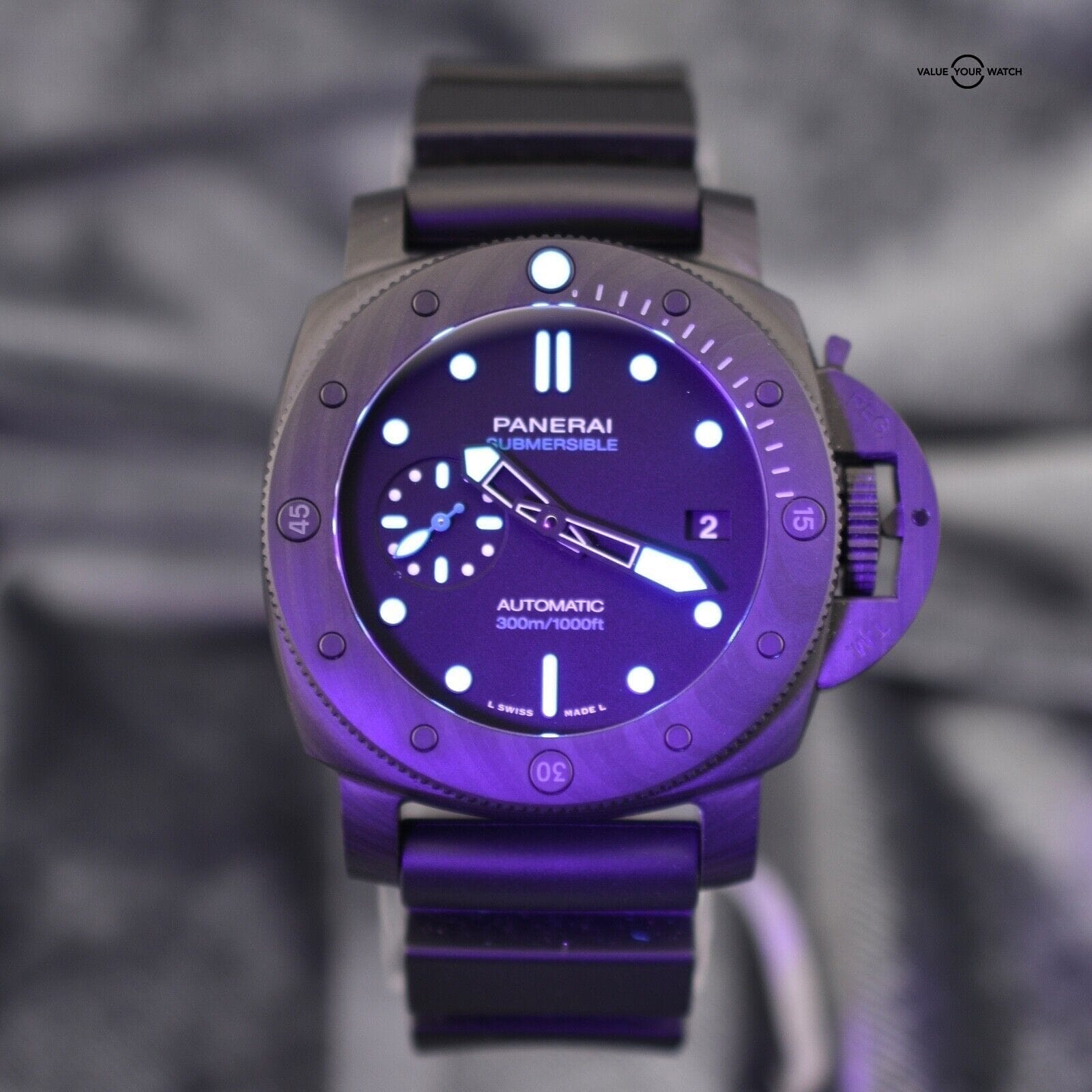 Panerai 1231 Submersible Carbotech 42mm Men's Watch, Ref. PAM01231 w/ B&P (PAM02231) - Image 2