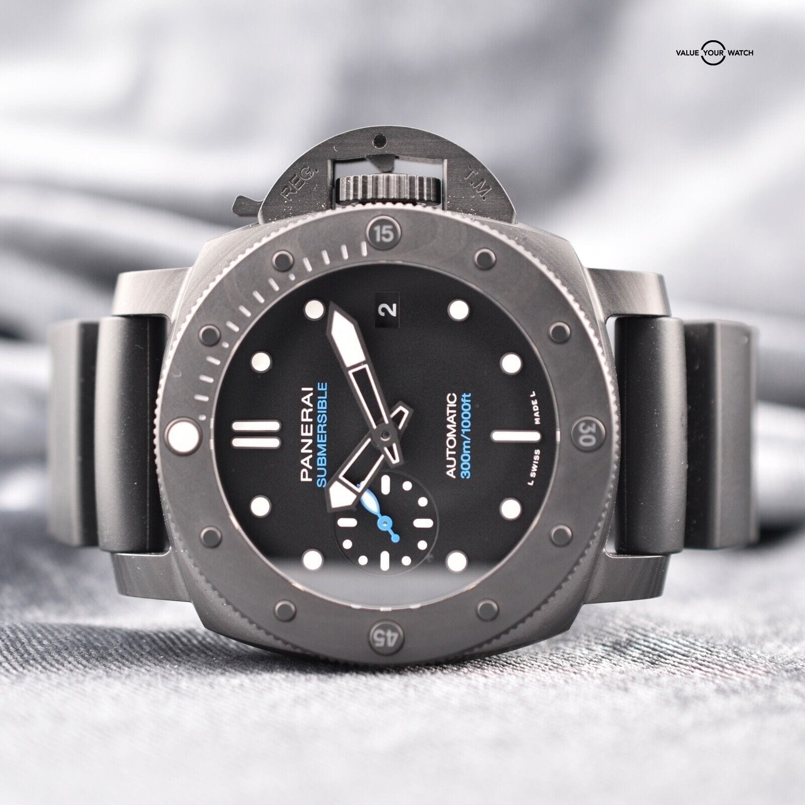 Panerai 1231 Submersible Carbotech 42mm Men's Watch, Ref. PAM01231 w/ B&P (PAM02231) - Image 15