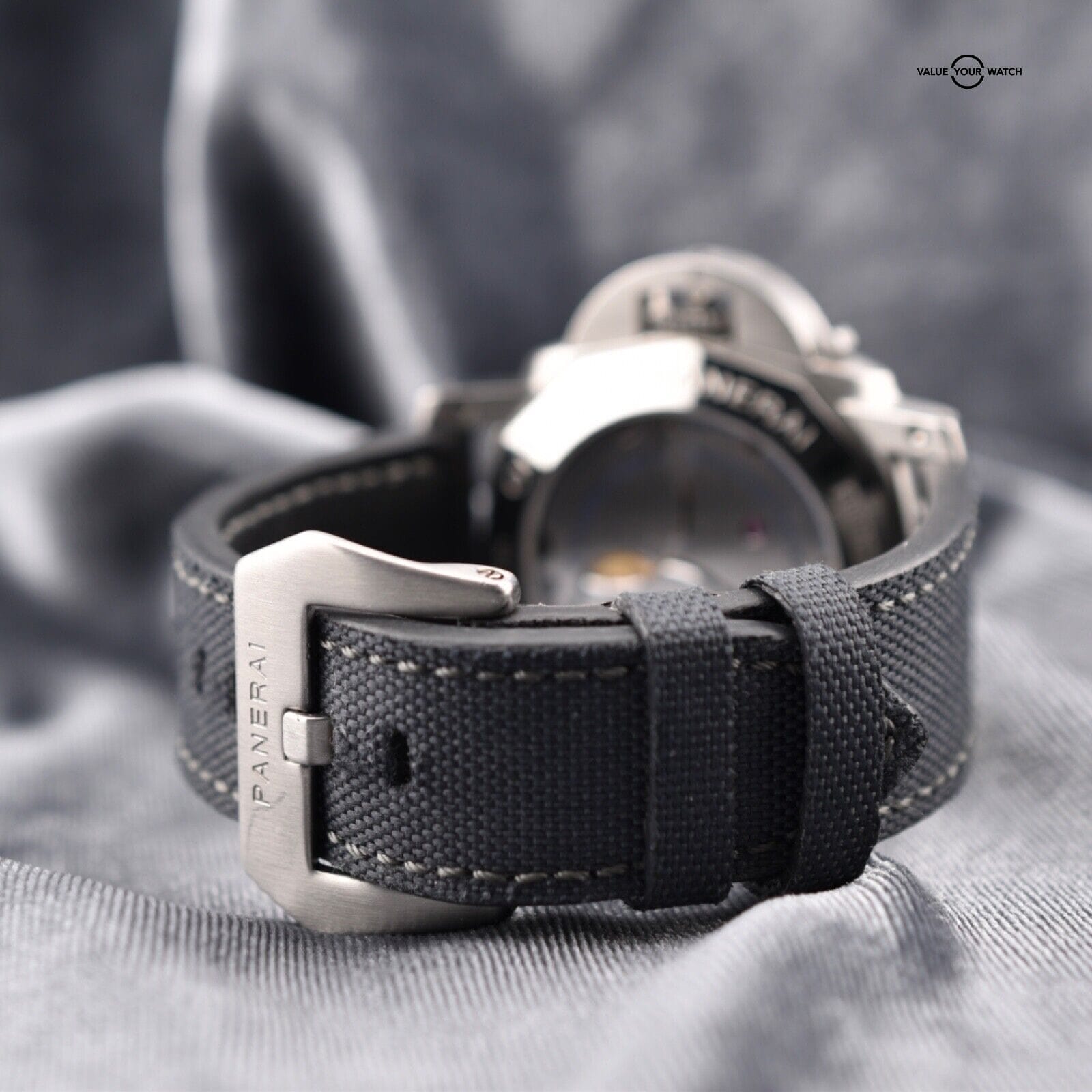 Rare Panerai Luminor Marina 1950 8 Days GMT 'Dot Dial' Men's Watch, Ref PAM00233 - Image 9