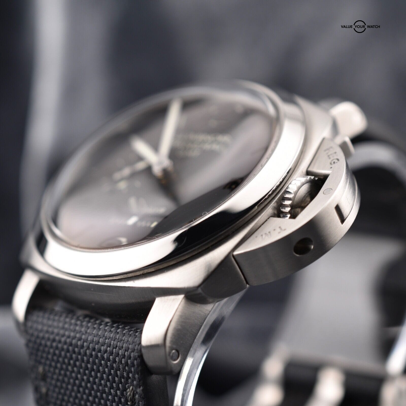 Rare Panerai Luminor Marina 1950 8 Days GMT 'Dot Dial' Men's Watch, Ref PAM00233 - Image 14