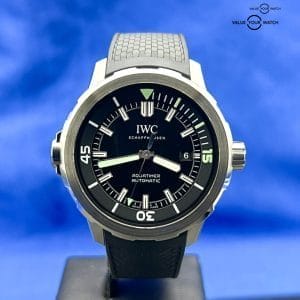 IWC Aquatimer Automatic 42mm Diver Men’s Black Dial Watch IW329001 Full Set