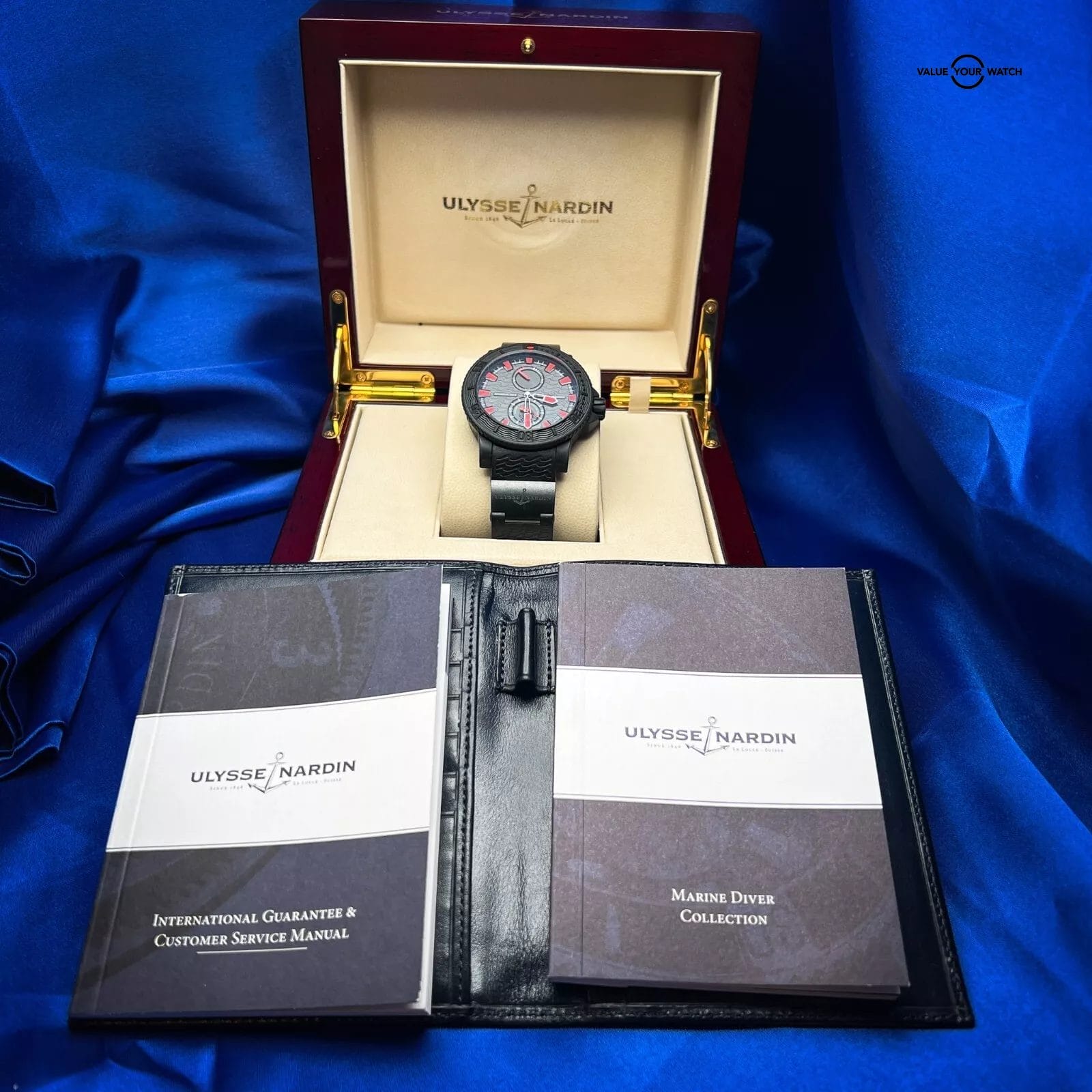 Ulysse Nardin Limited Edition Maxi Marine Black Sea Diver 45mm 263-92 - Image 3