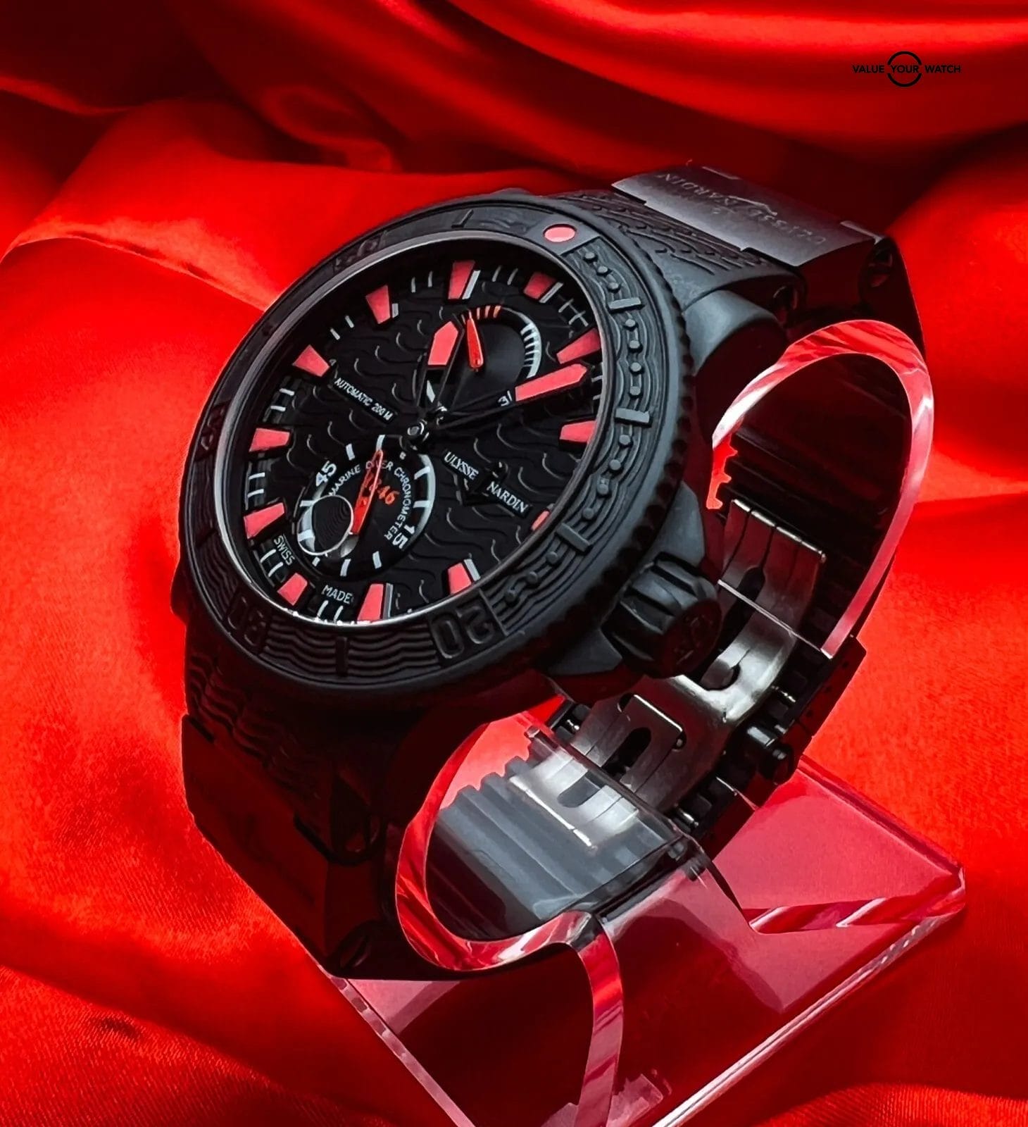 Ulysse Nardin Limited Edition Maxi Marine Black Sea Diver 45mm 263-92 - Image 10