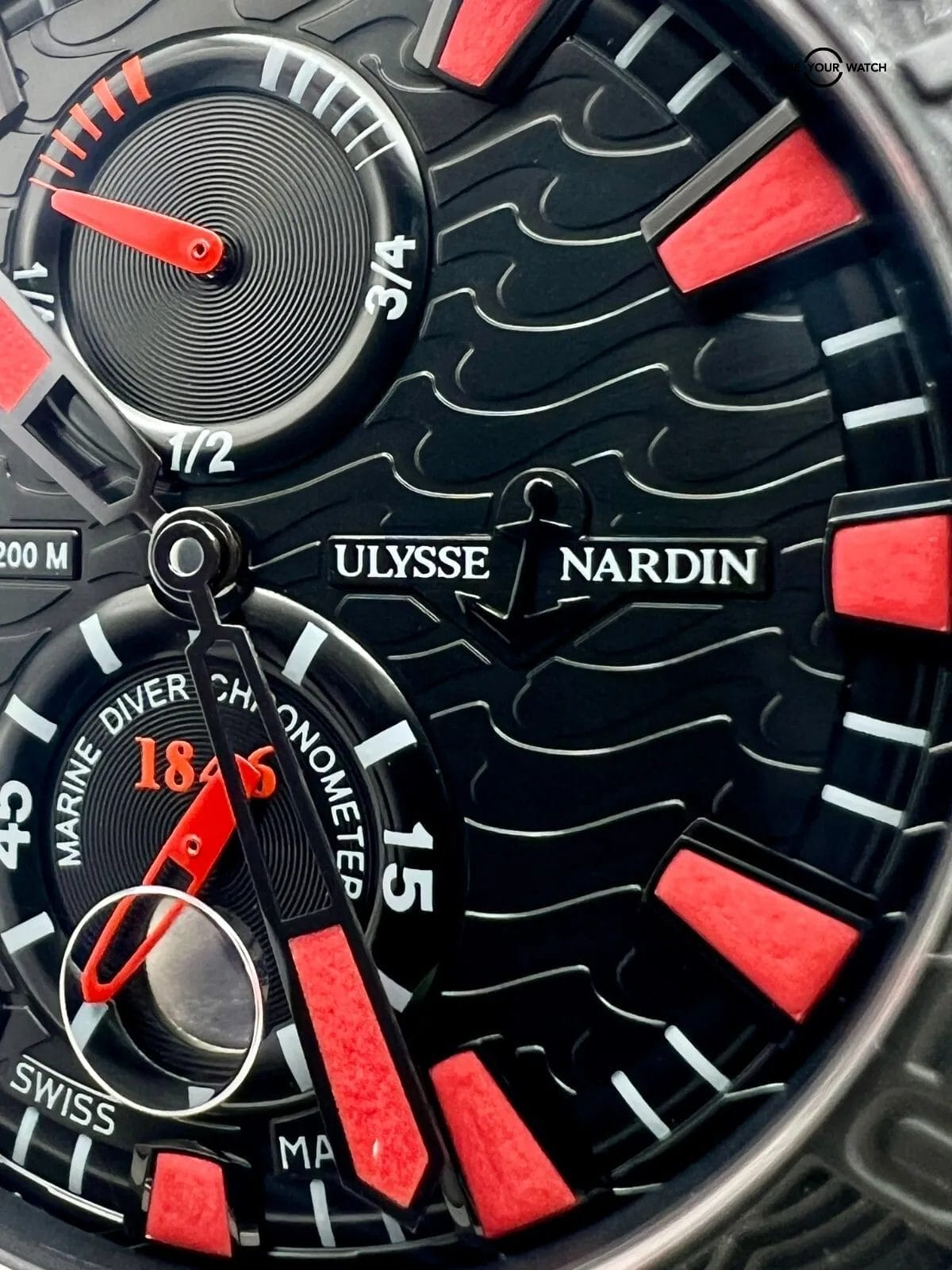 Ulysse Nardin Limited Edition Maxi Marine Black Sea Diver 45mm 263-92 - Image 11