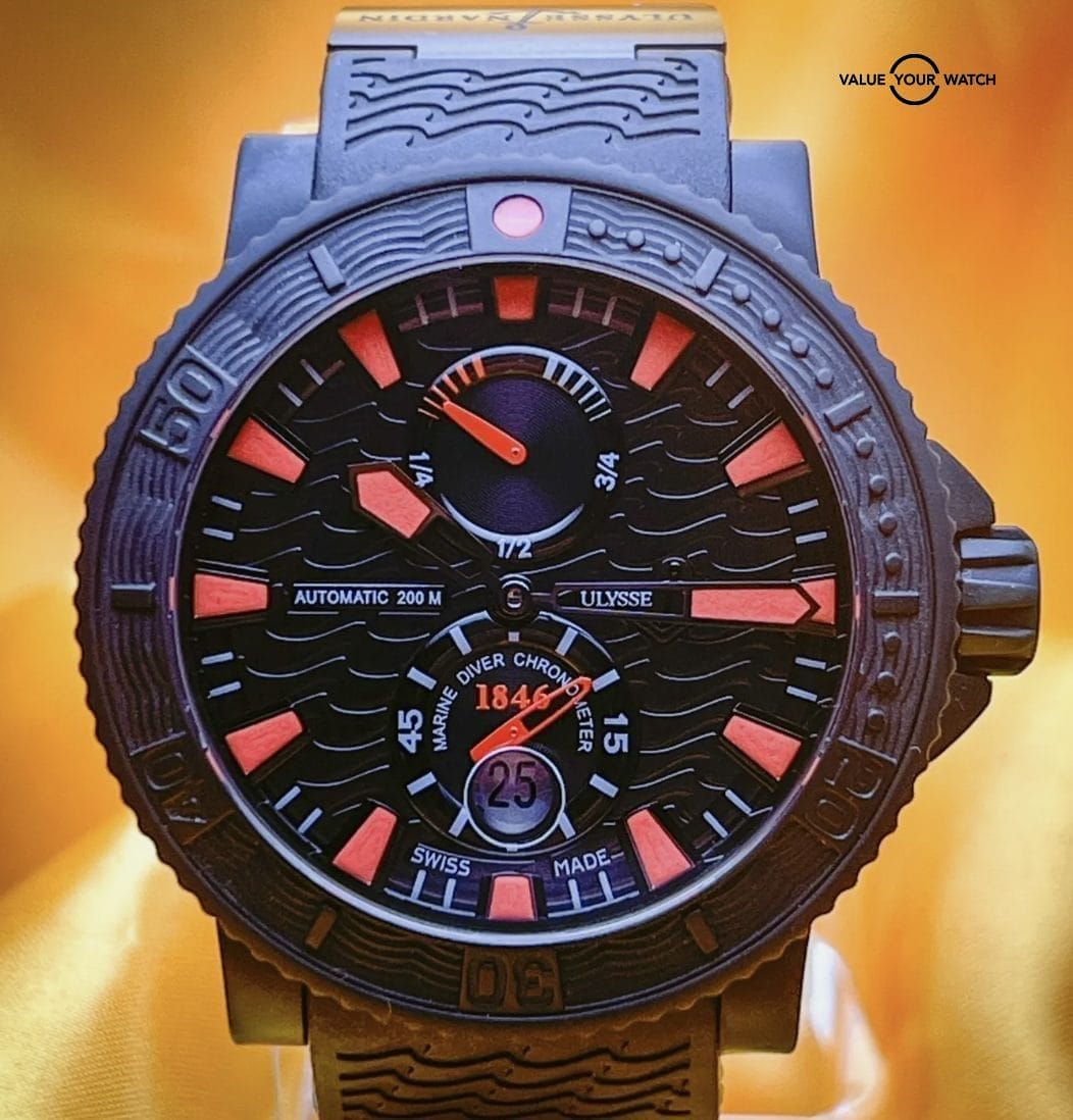 Ulysse Nardin Limited Edition Maxi Marine Black Sea Diver 45mm 263-92 - Image 12