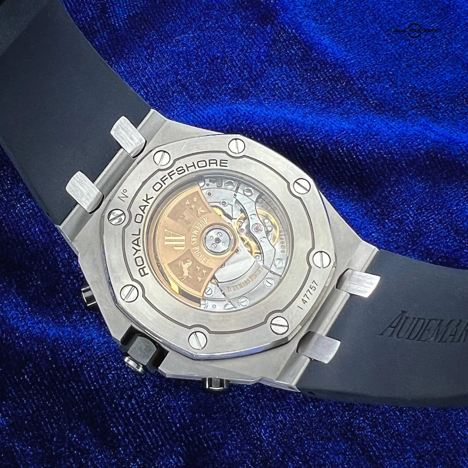 Audemars Piguet Royal Oak Offshore Blue Dial 42mm 26470ST.OO.A027CA.01 Full Set! - Image 9