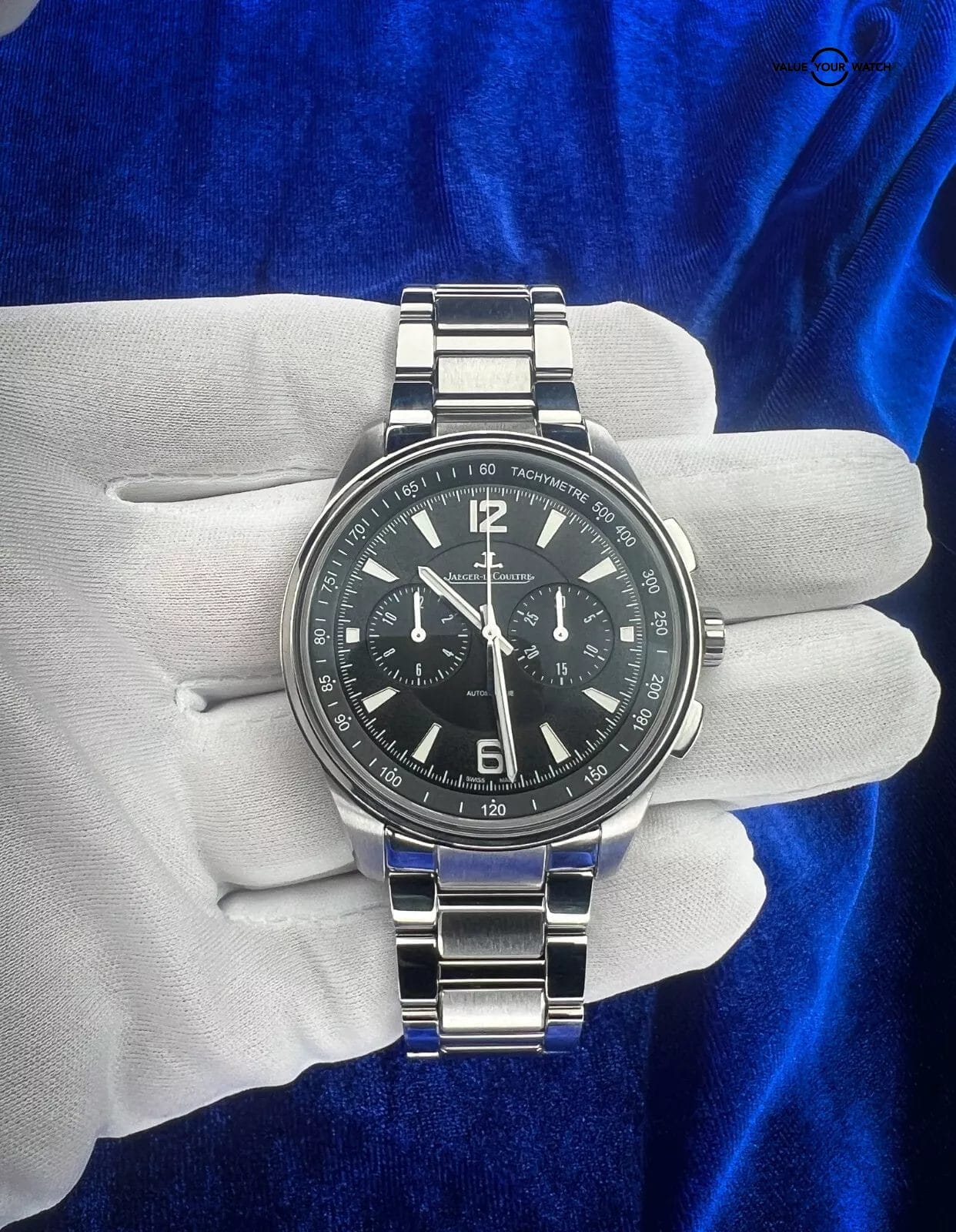 Jaeger-LeCoultre Polaris Chrono 42mm JLC Black Dial Steel Automatic Q9028170 - Image 12