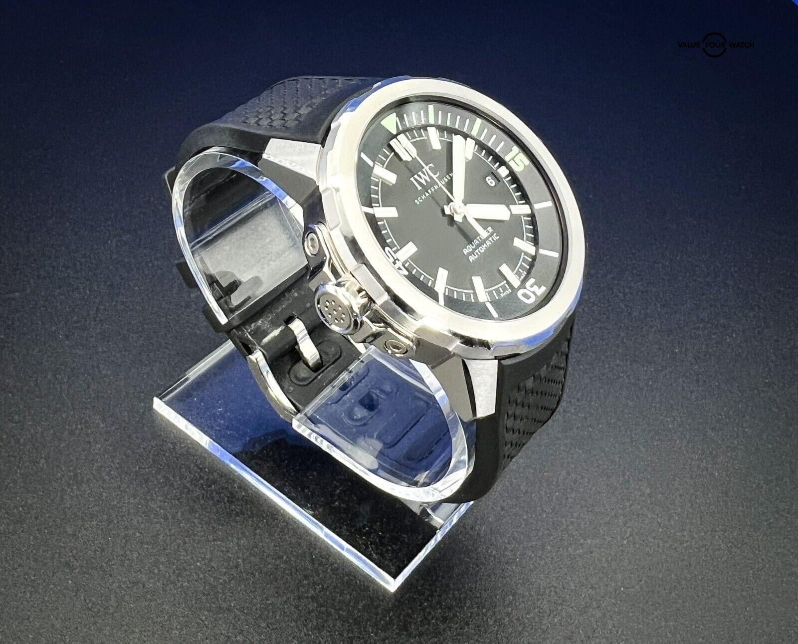 IWC Aquatimer Automatic 42mm Diver Men's Black Dial Watch IW329001 Full Set - Image 5