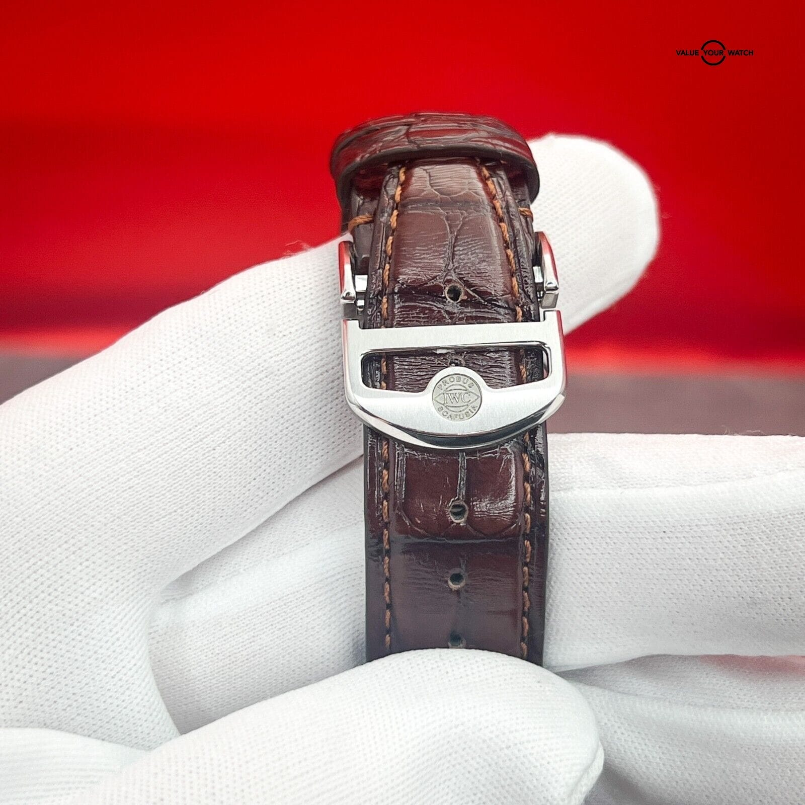 IWC Portugieser Automatic Chronograph Green Dial Men's Watch - IW371615 - Image 15