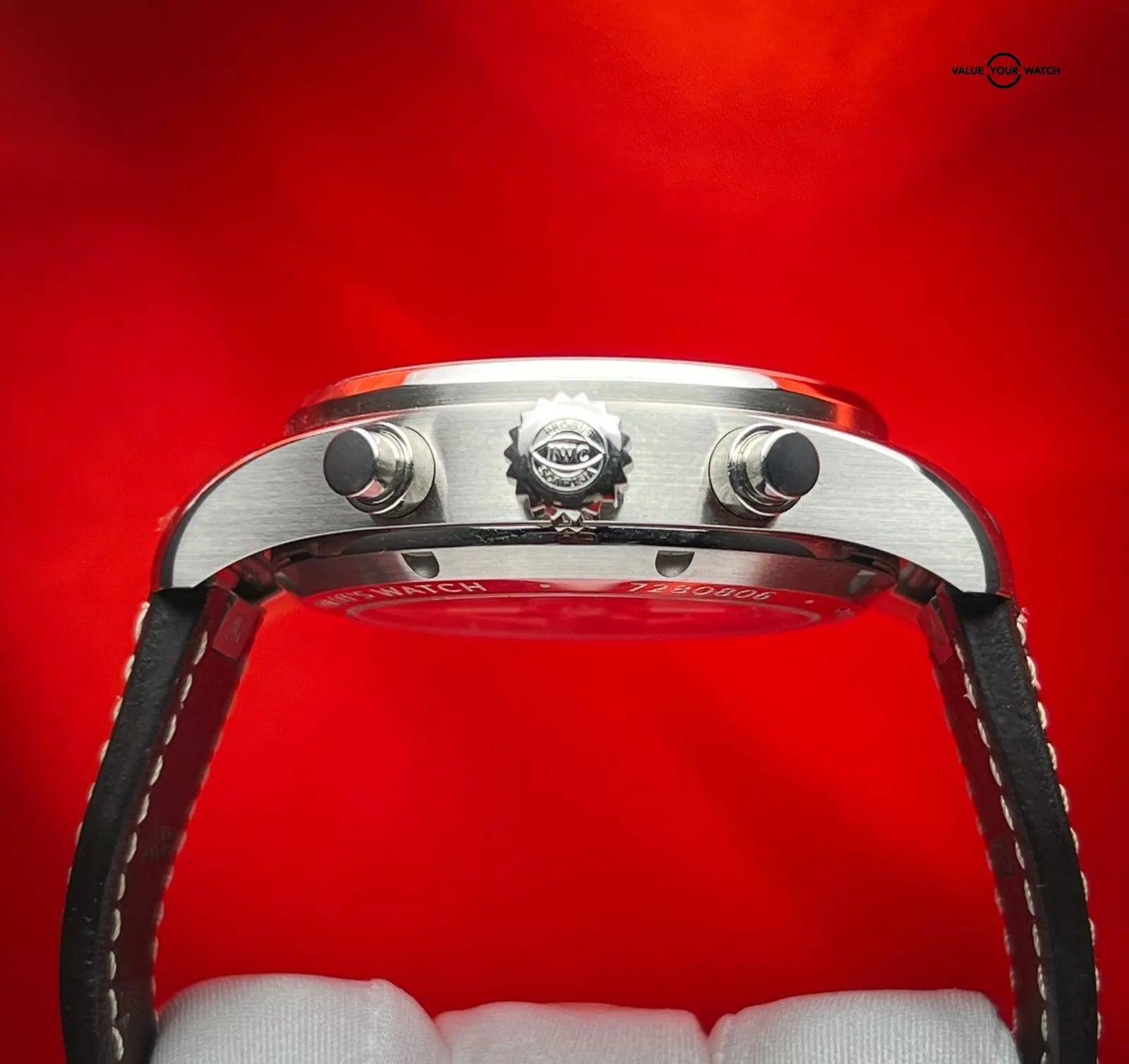 IWC Pilot's Watch Green Dial Chronograph Automatic Men's Watch - IW388103 - Image 9