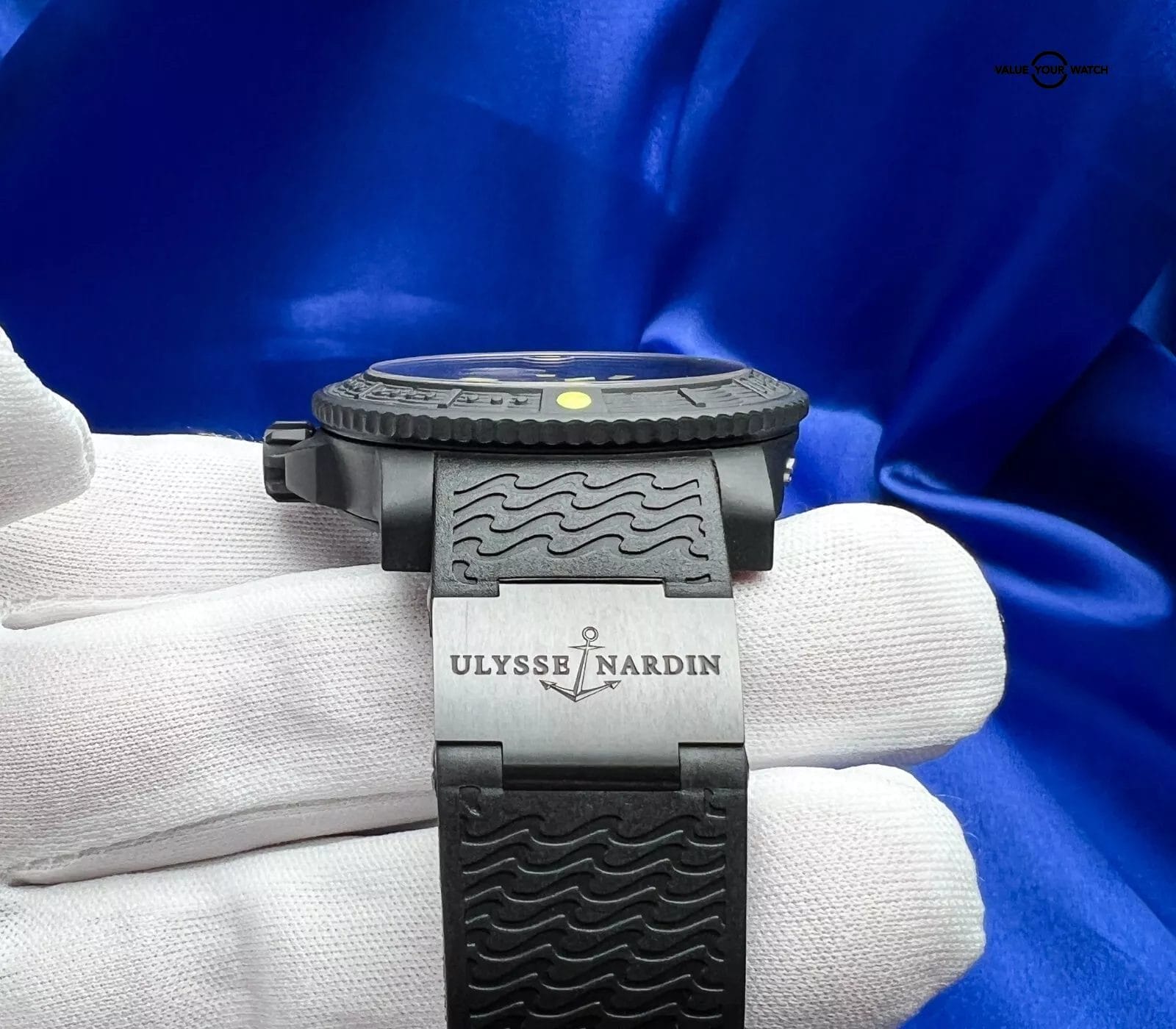 Ulysse Nardin Maxi Marine Diver Black Sea Yellow Rubber Clad Steel 45mm 263-92 - Image 15