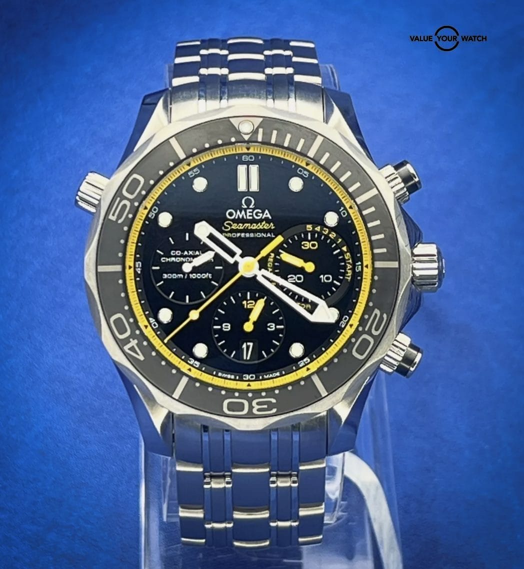 OMEGA Diver 300M Black Dial Men's Watch with Stainless Steel Bracelet Full Set - Image 10