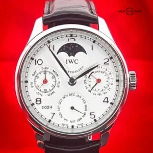 IWC Portuguese Perpetual Calendar Automatic 44mm Steel Men’s Watch IW502308
