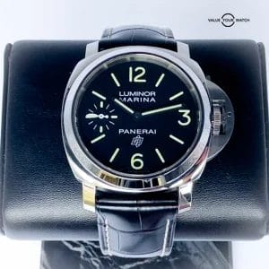 Panerai Luminor Logo Marina PAM776 Acciaio 44mm Full Set Leather Straps PAM00776