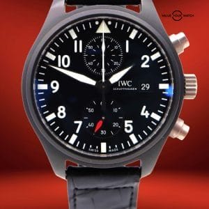 IWC Top Gun Chronograph Automatic Ceramic 2018 44.5mm Box/Papers IW389001