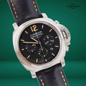 Panerai Luminor Daylight Chronograph Stainless Steel 44mm PAM 356 SERVICED!