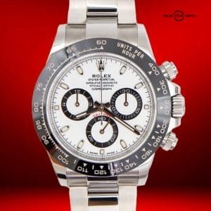 Rolex Daytona 116500 Stainless Steel Ceramic Bezel White Dial “Panda”