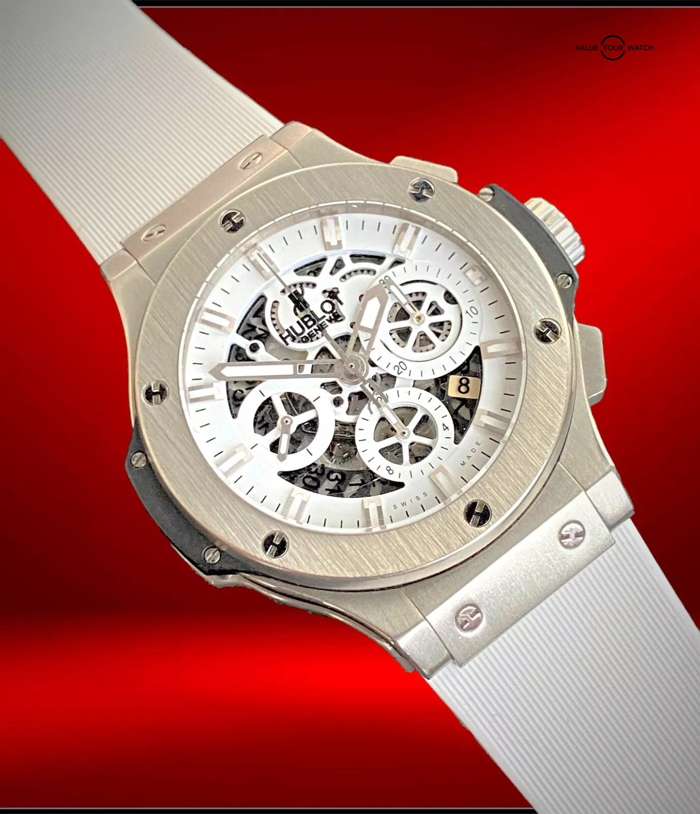 Hublot Big Bang Aero Bang Skeleton Garmisch 44mm Limited 250 Pieces! - Image 4