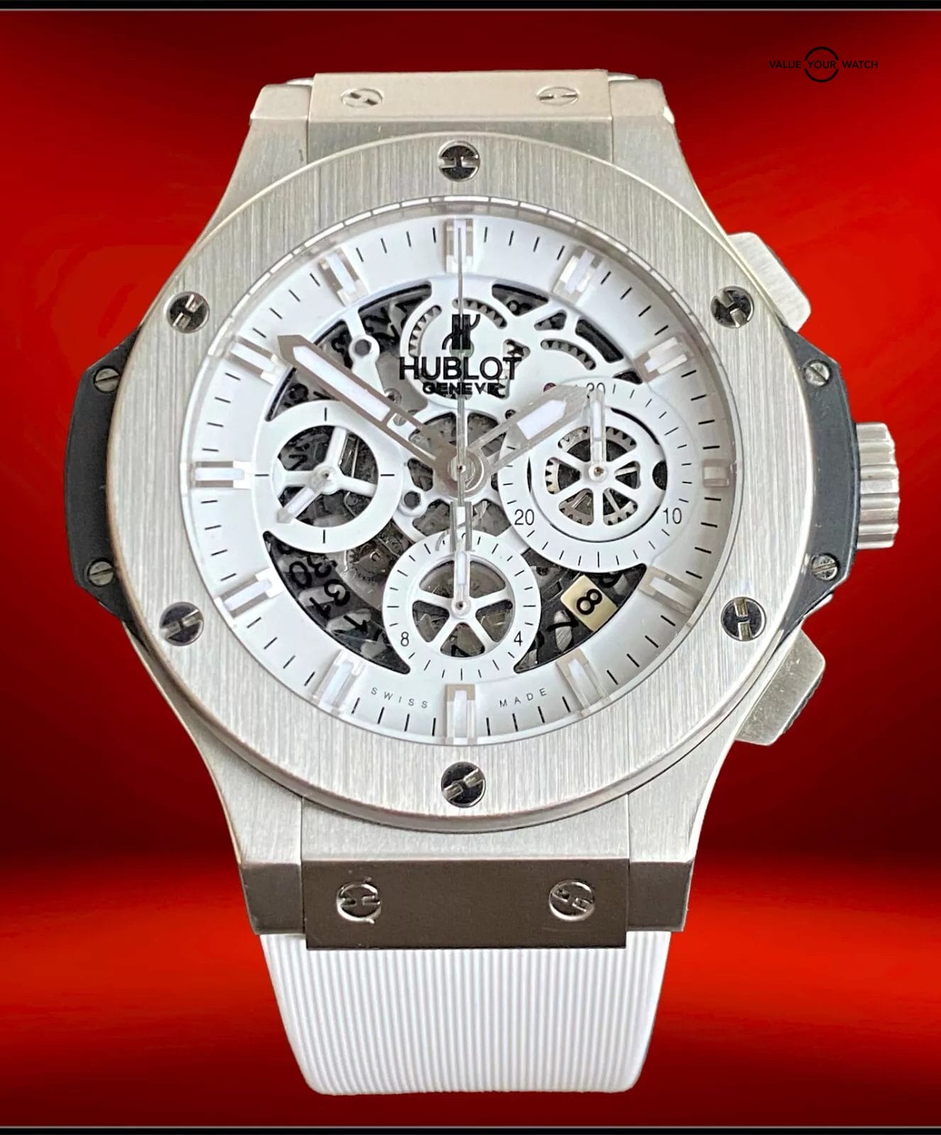 Hublot Big Bang Aero Bang Skeleton Garmisch 44mm Limited 250 Pieces! - Image 5