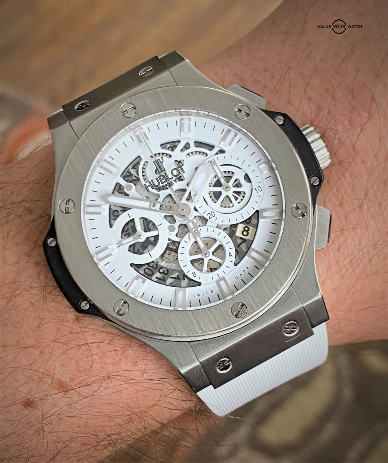 Hublot Big Bang Aero Bang Skeleton Garmisch 44mm Limited 250 Pieces! - Image 6