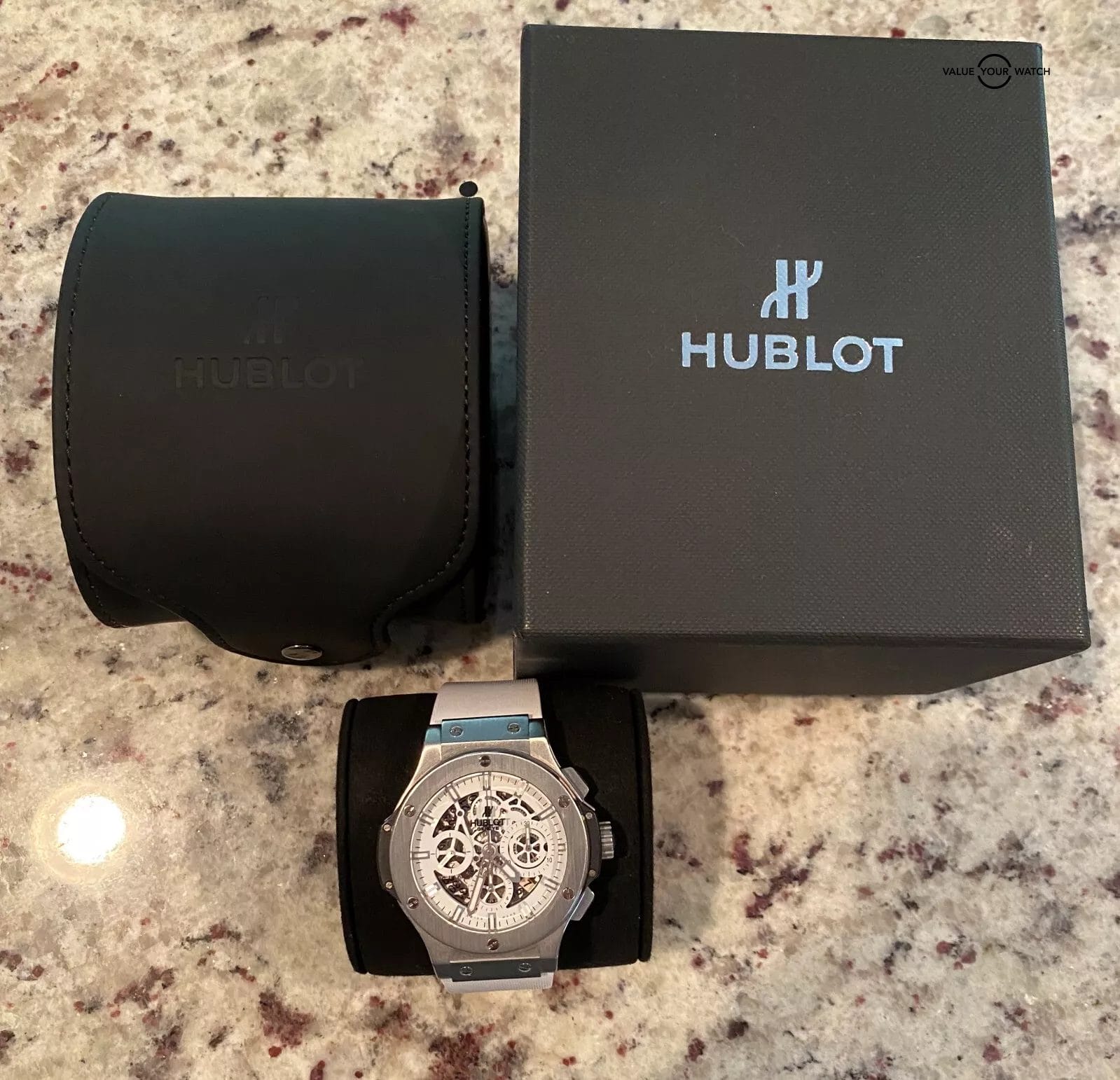 Hublot Big Bang Aero Bang Skeleton Garmisch 44mm Limited 250 Pieces! - Image 14