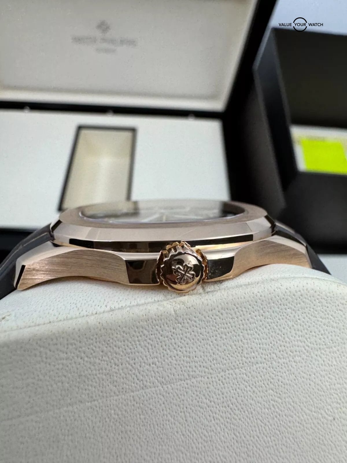 2013 Top Condition BOX PAPERS 5167R Patek Philippe Aquanaut Rose Gold Brown 40mm - Image 8