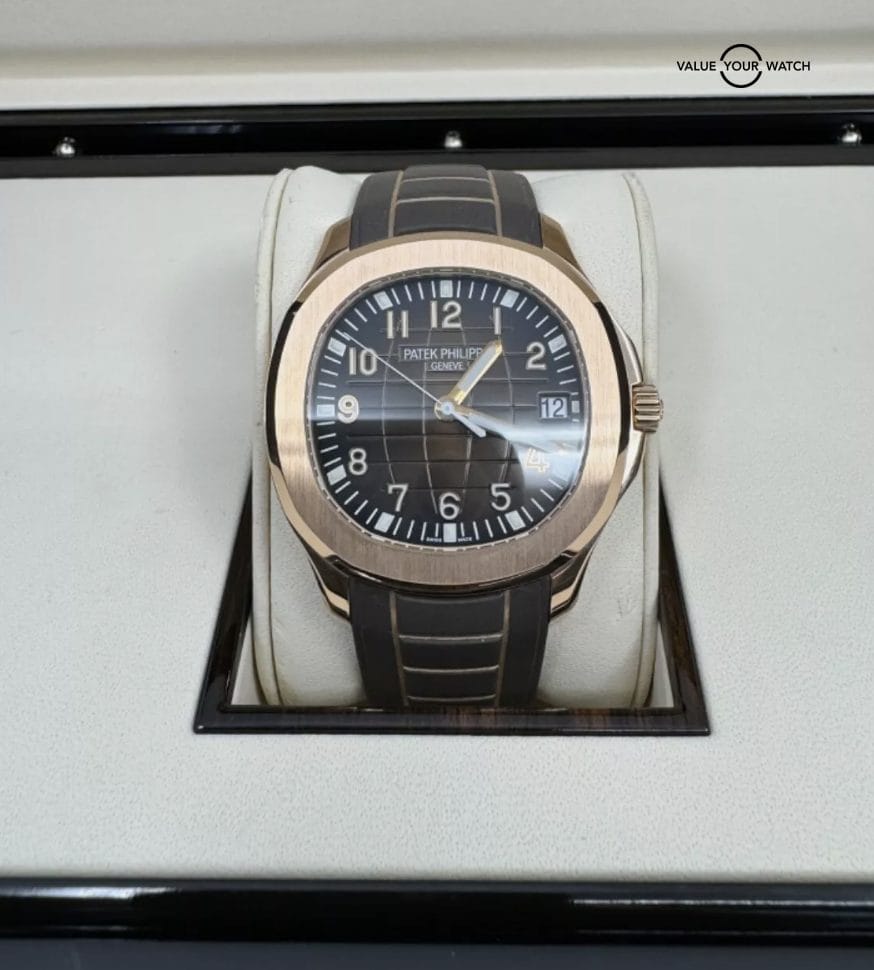 2013 Top Condition BOX PAPERS 5167R Patek Philippe Aquanaut Rose Gold Brown 40mm - Image 10