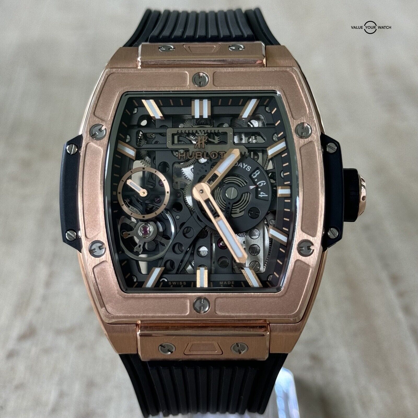 Hublot Spirit of Big Bang Meca-10 King Gold - Full Set - 614.OX.1180.RX