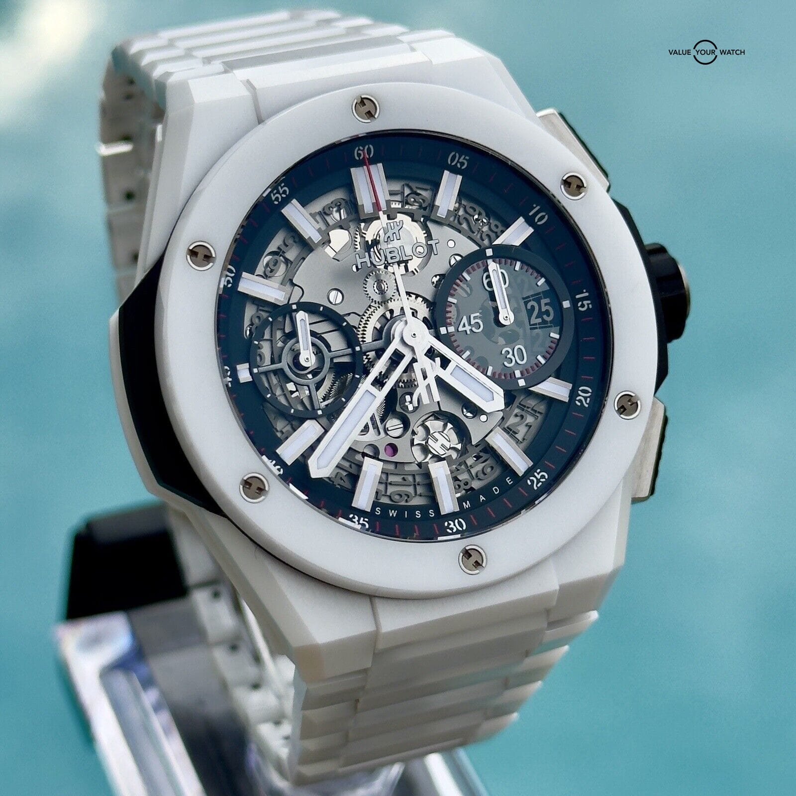 Hublot Big Bang Integrated White Ceramic - Full Set - 451.HX.1123.HX
