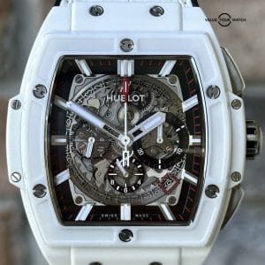 Hublot Spirit Of Big Bang White Ceramic Chronograph – Full Set – 601.HX.0173.LR