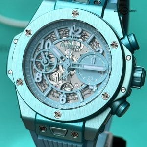 Hublot Big Bang Unico Summer 42mm Limited Edition in Tiffany Blue &#8211; Full Set