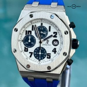 Audemars Piguet Royal Oak Offshore Navy – FULL SET, Two Straps & Fresh Service