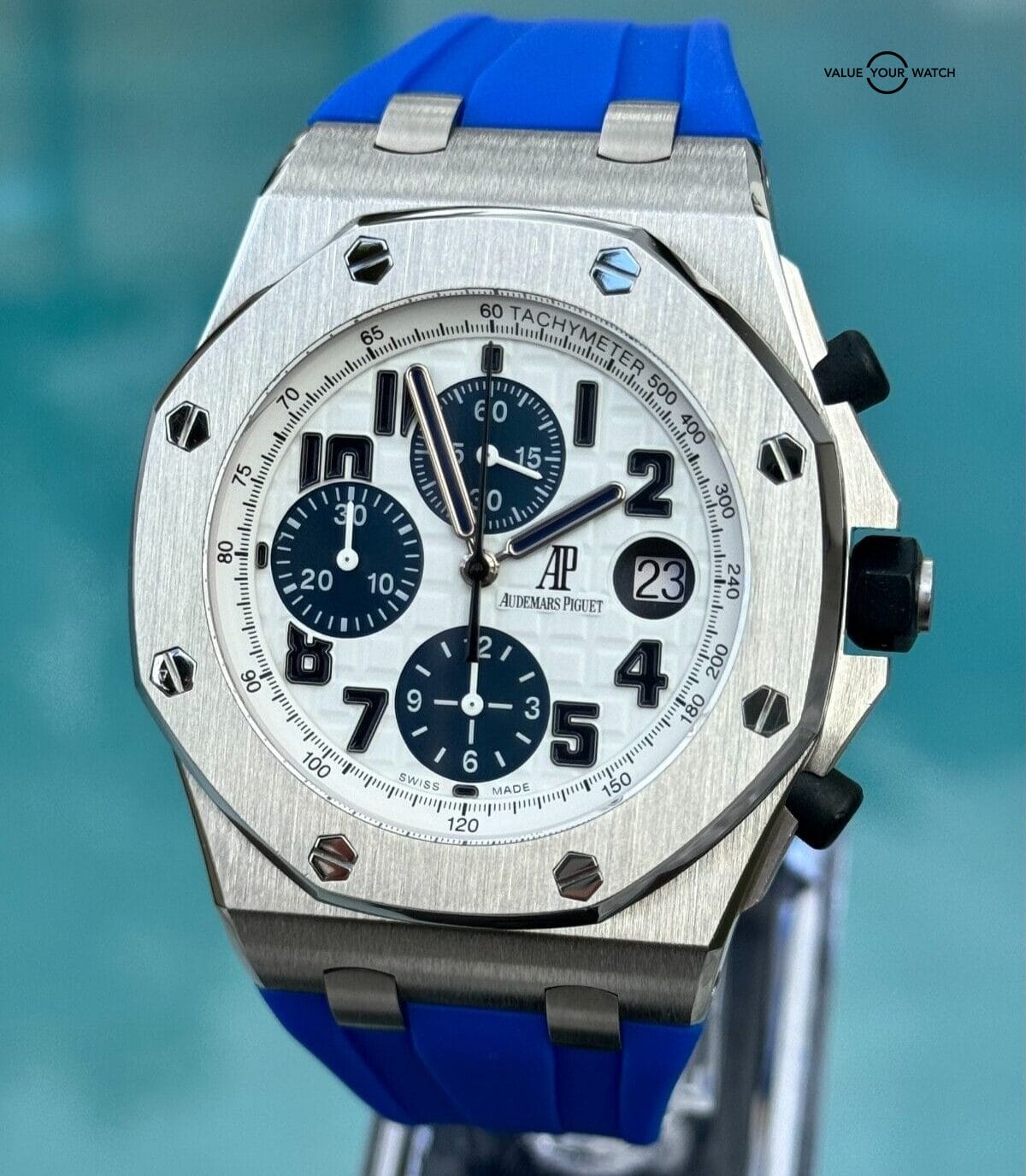 Audemars Piguet Royal Oak Offshore Navy - FULL SET, Two Straps & Fresh Service