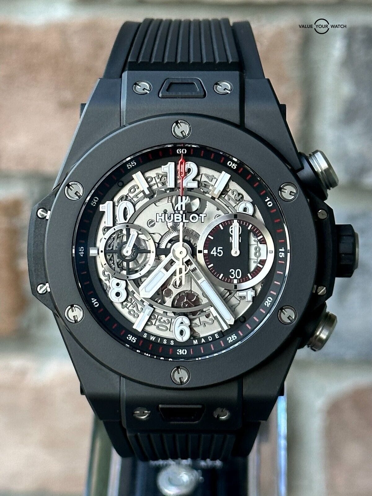 Hublot Big Bang Unico Black Magic Chronograph Full Set in Pristine Condition Value Your Watch