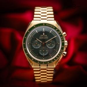 2023 Omega Speedmaster Moonwatch Professional Gold Complete 310.60.42.50.10.001