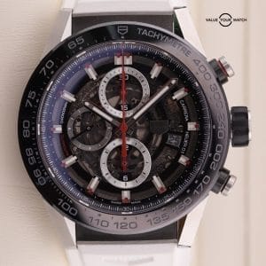 TAG Heuer Calibre Heuer 01 Skeleton Chronograph CAR2A1Z | 2022 B&P