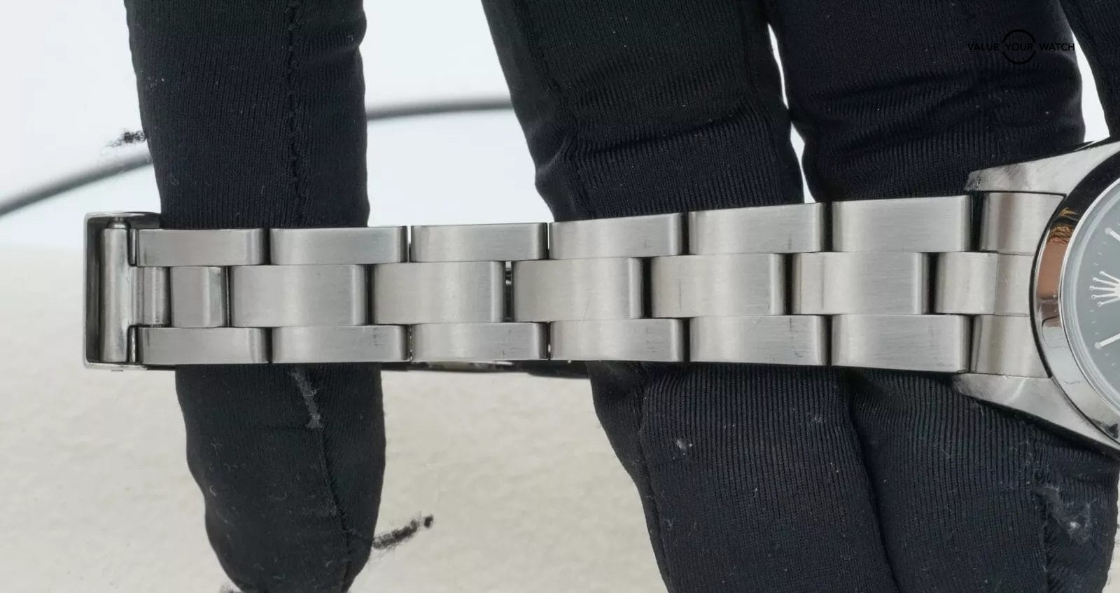 2005 ROLEX Oyster Perpetual 76080 24mm Stainless Steel Black Dial! - Image 7