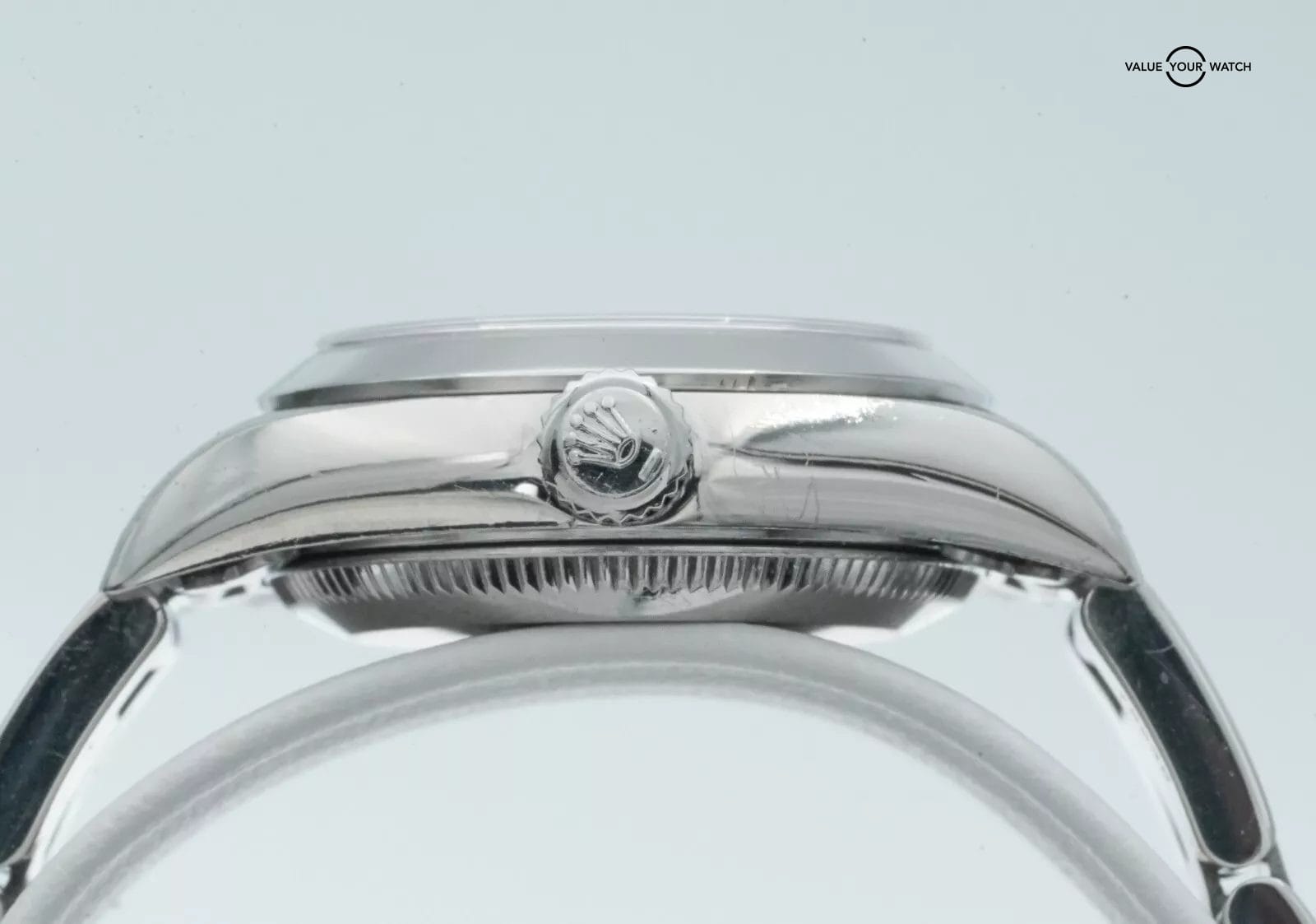 2005 ROLEX Oyster Perpetual 76080 24mm Stainless Steel Black Dial! - Image 6