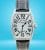 FRANCK MULLER Cintree Curvex Quartz Unisex Diamond Bezel Silver Dial BOX/PAPERS!
