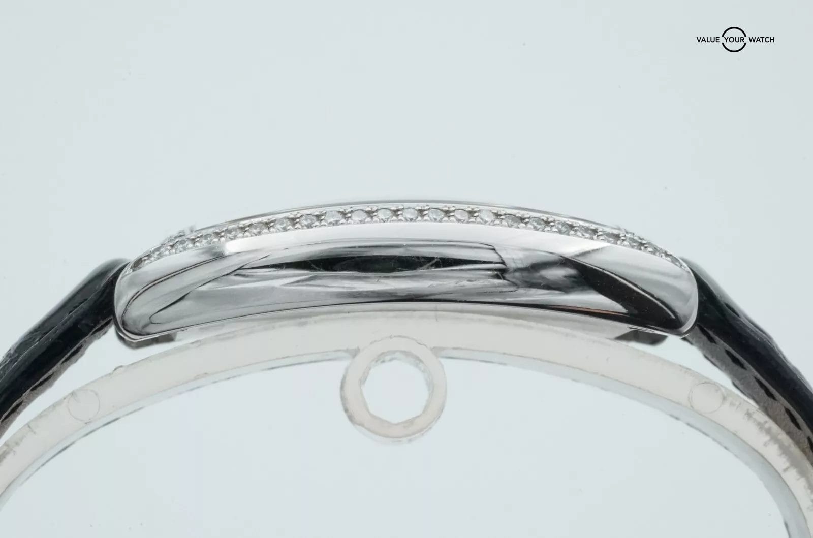 FRANCK MULLER Cintree Curvex Quartz Unisex Diamond Bezel Silver Dial BOX/PAPERS! - Image 4