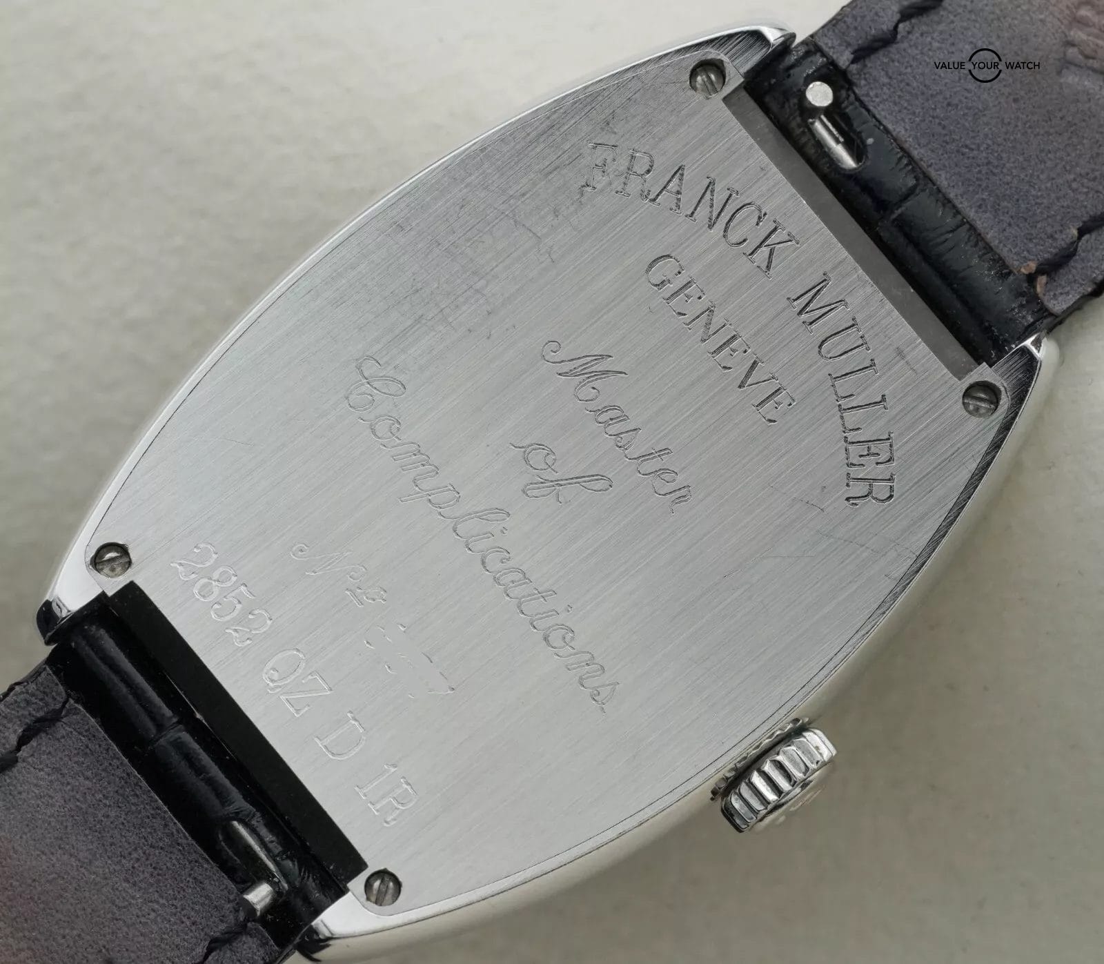 FRANCK MULLER Cintree Curvex Quartz Unisex Diamond Bezel Silver Dial BOX/PAPERS! - Image 9