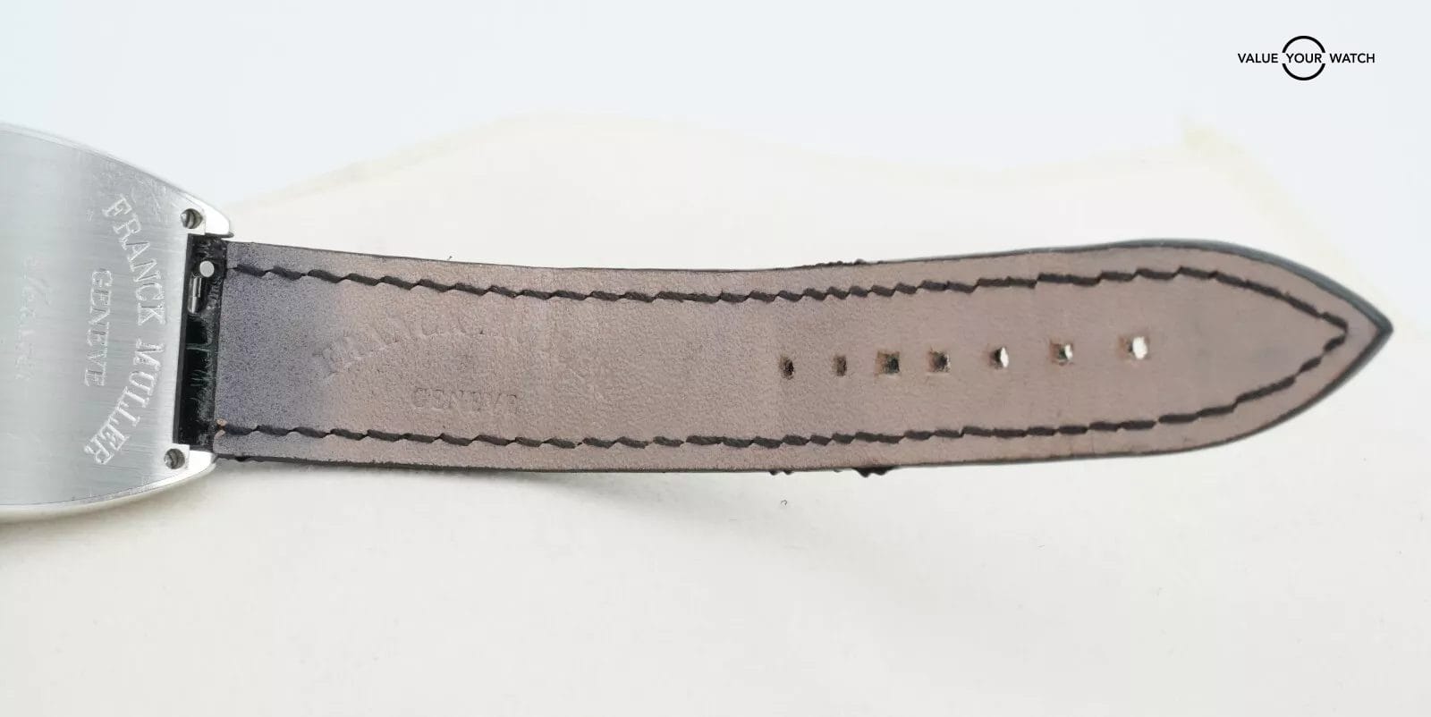 FRANCK MULLER Cintree Curvex Quartz Unisex Diamond Bezel Silver Dial BOX/PAPERS! - Image 11