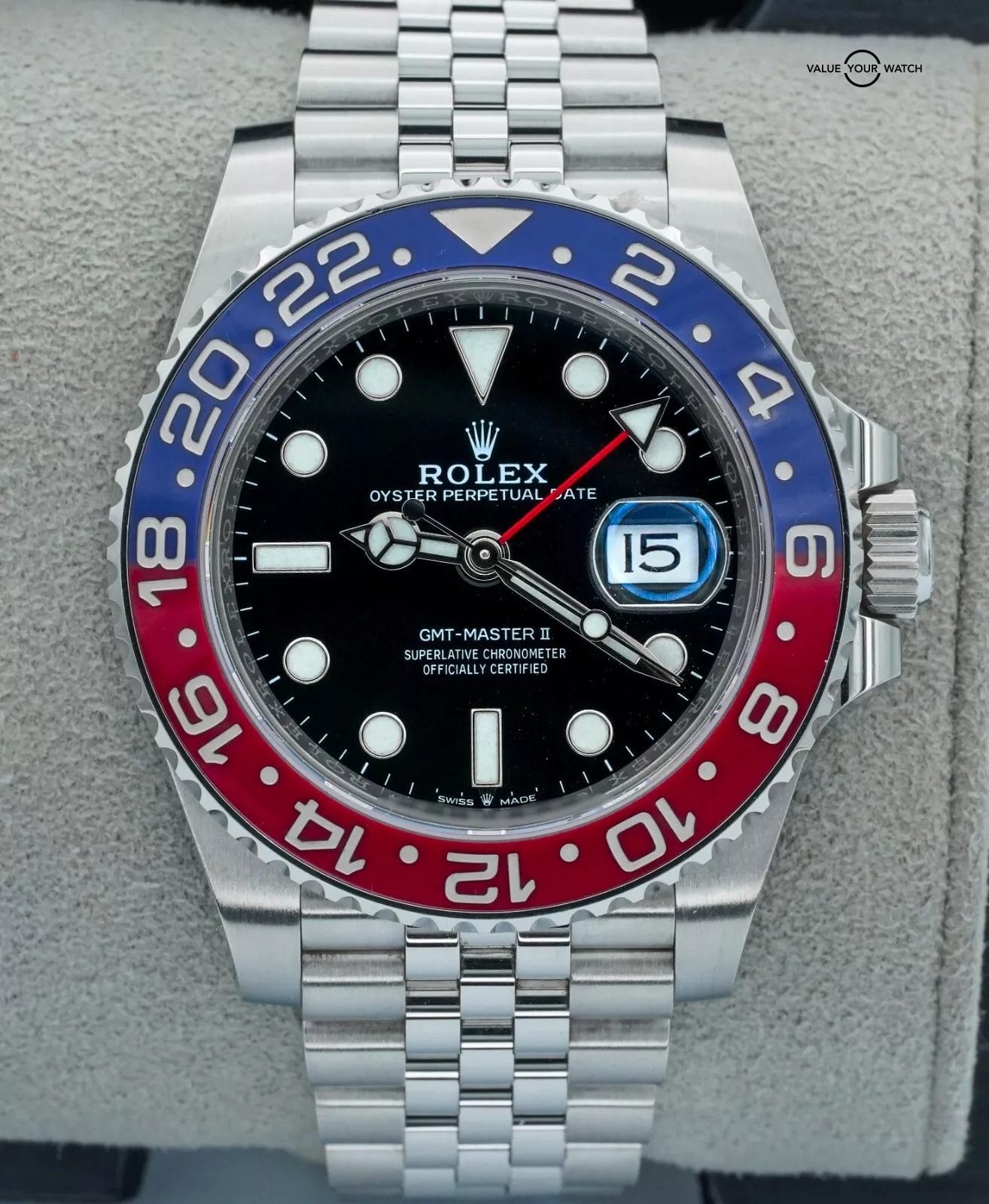 ROLEX GMT-MASTER II 126710 BLRO PEPSI JUBILEE 2018 BOXES/PAPERS!